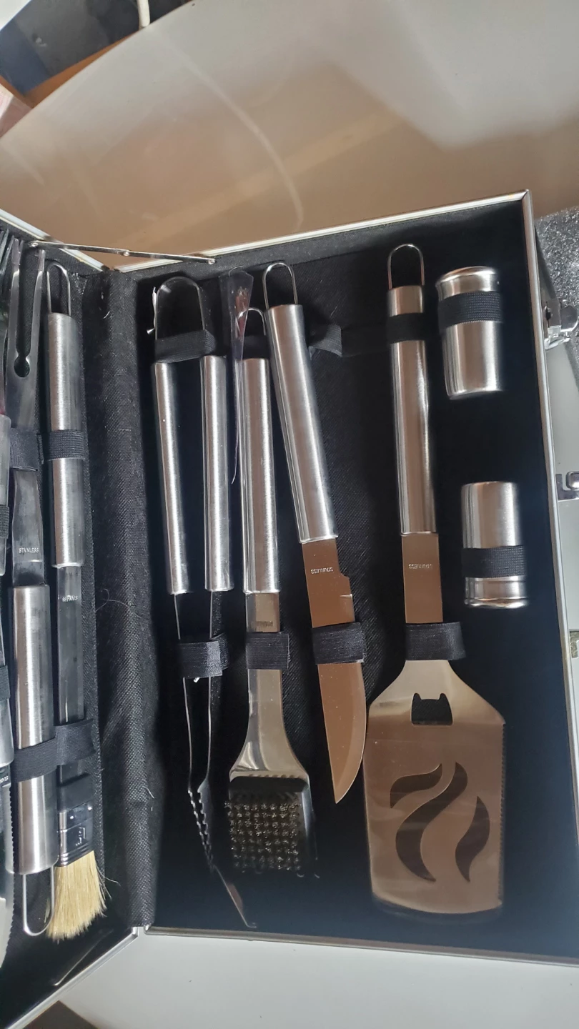 Stainless Steel BBQ Tool Set - photo 3