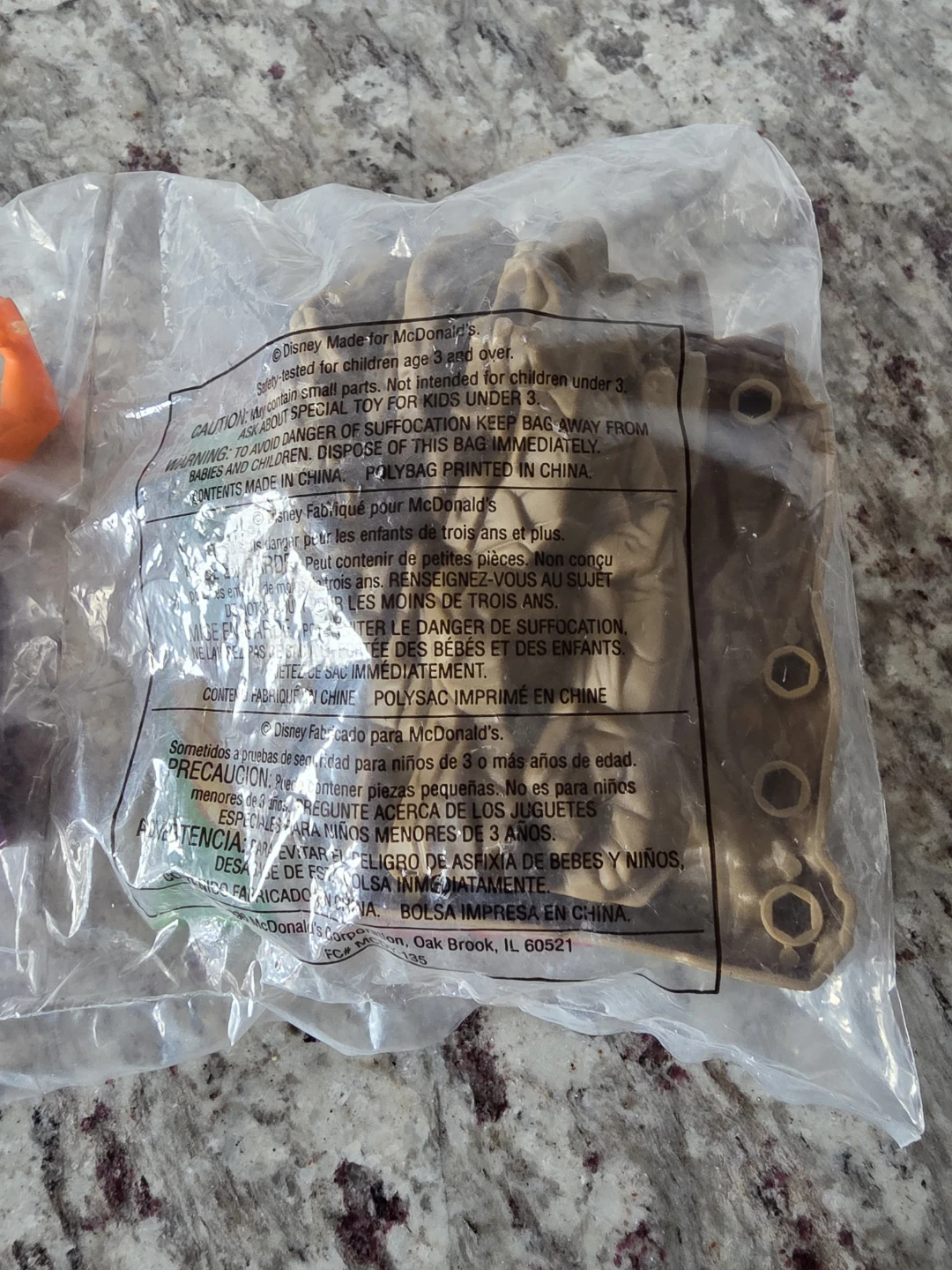 1996 McDonalds Happy Meal Toy Hercules Zeus Rock Titan - photo 5