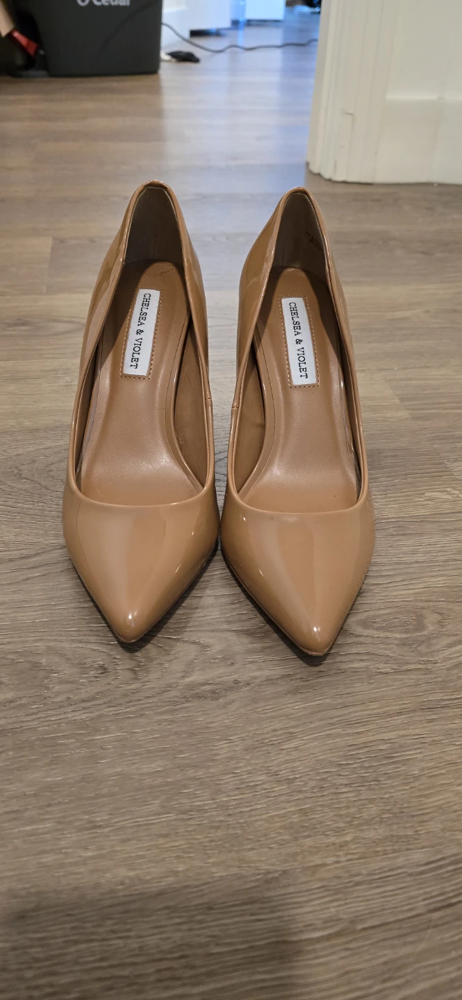 Chelsea & Violet Patent Leather Pumps