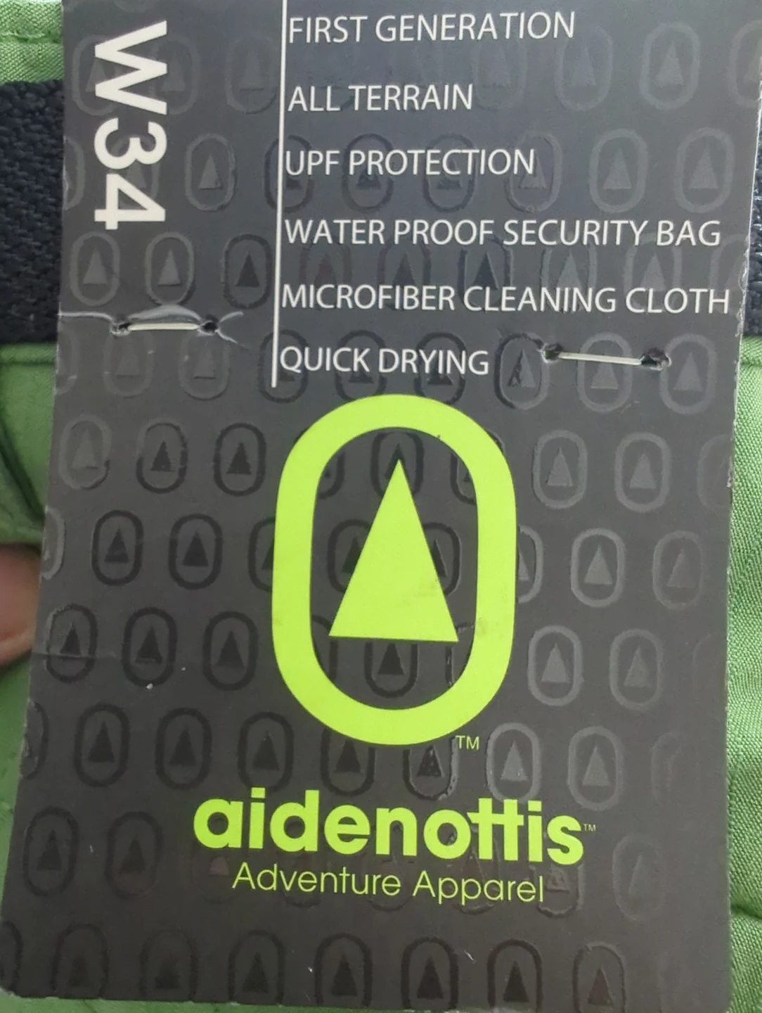 aidenottis Men's Green Cargo Shorts W34 - photo 3
