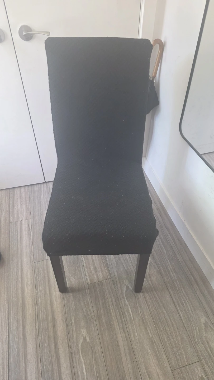 Dining Chair with black cover