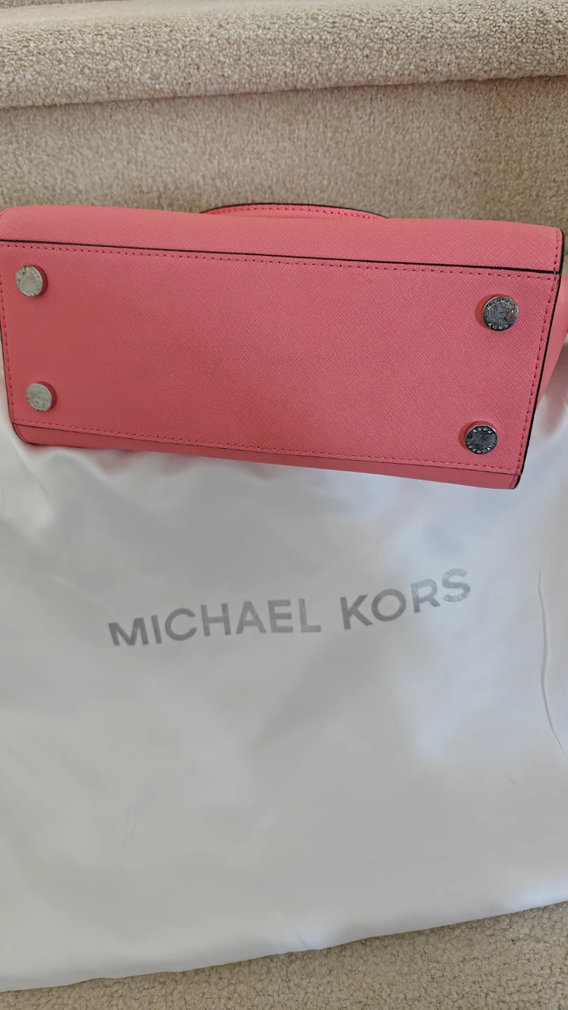 Michael Kors Pink Leather Satchel Handbag - photo 3