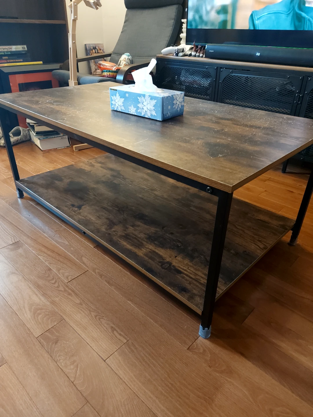 Coffee Table with Lower Shelf