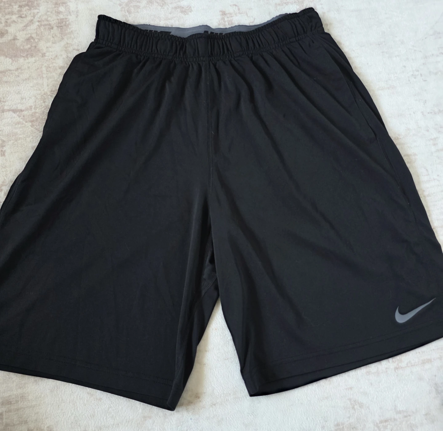 Nike Men's Black Dri-FIT Athletic Shorts