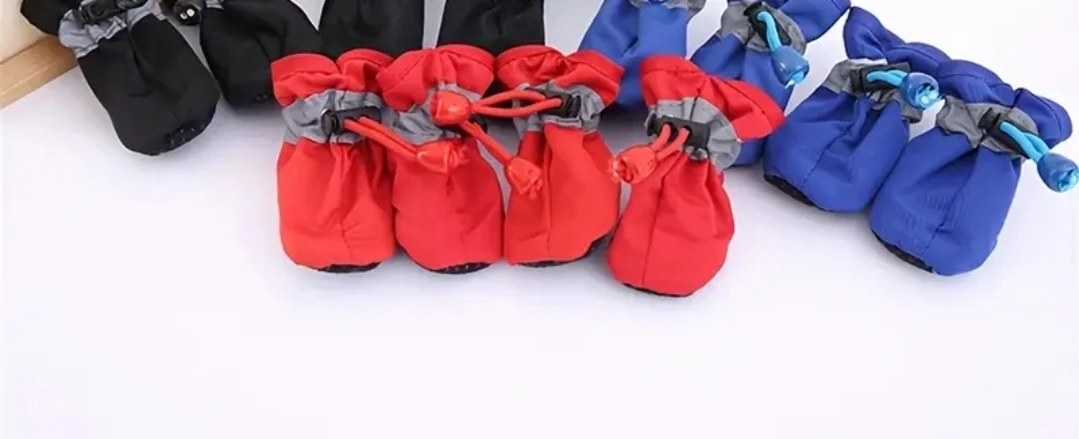 Set of 4 Pet Boots - Size M - photo 3