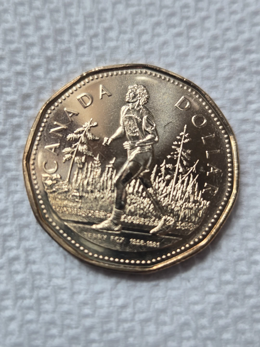 Canada $1 Coin - Terry Fox