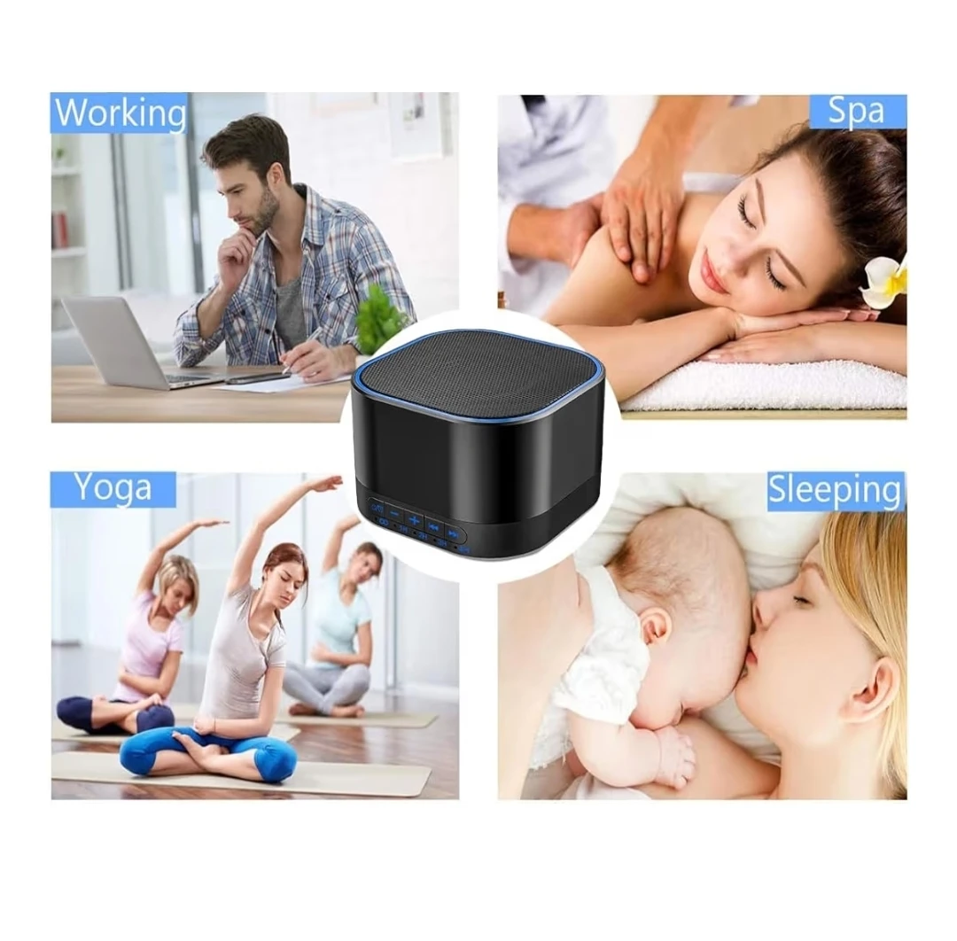 White Noise Machine with 20 Non Looping Natural Soothing Sounds - photo 2