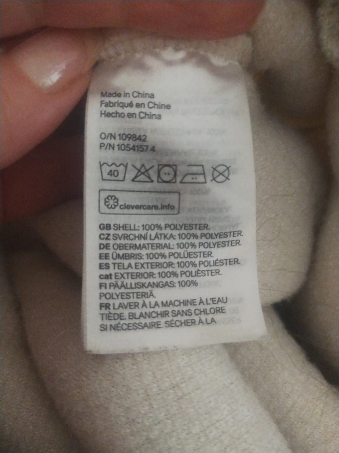H&M Fleece Jacket Size M - photo 3