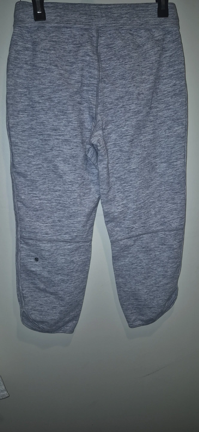 Lululemon On The Fly 7/8 Pants - Grey Heather - photo 2