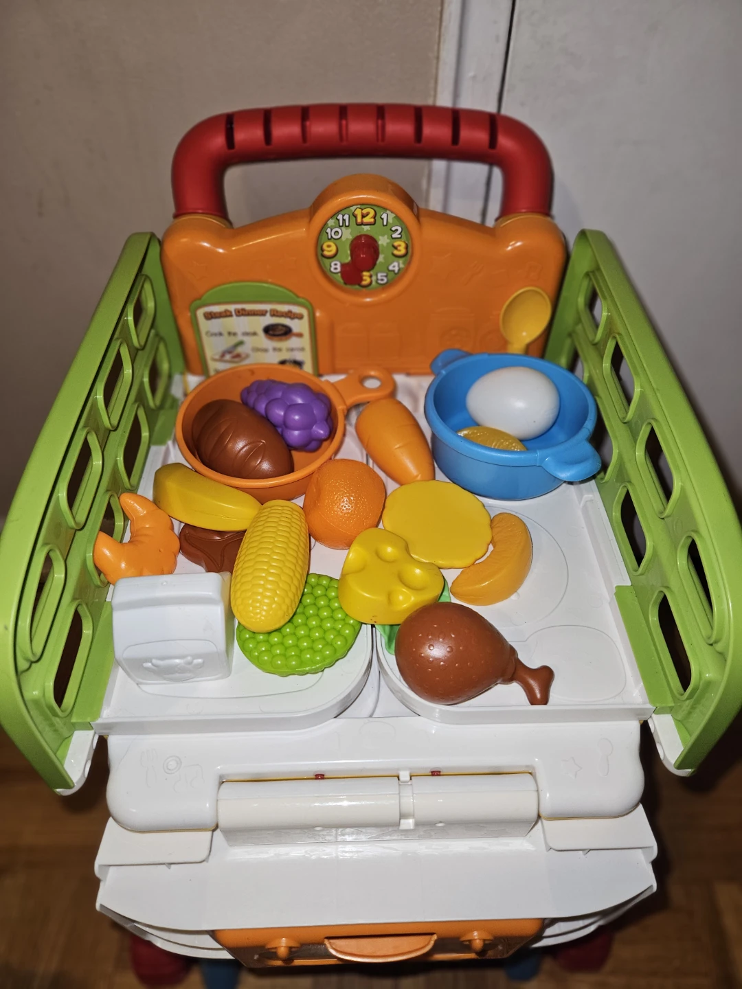 VTech 2-in-1 Shop & Cook Playset Toy Shopping Cart - photo 4