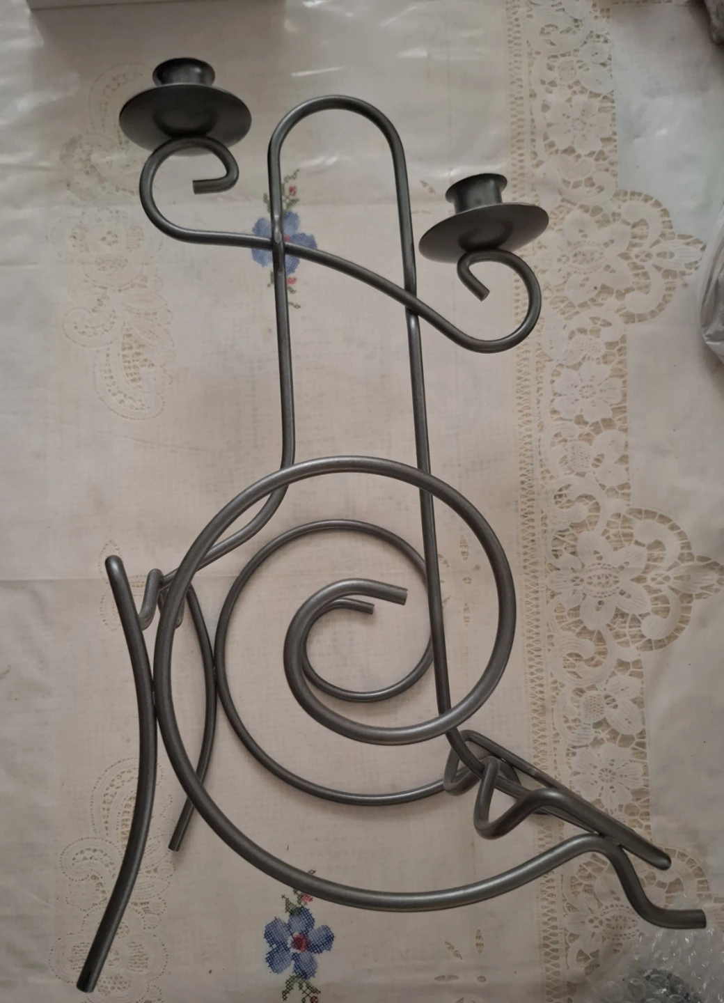 Wine Bottle and Candle Holder - photo 2