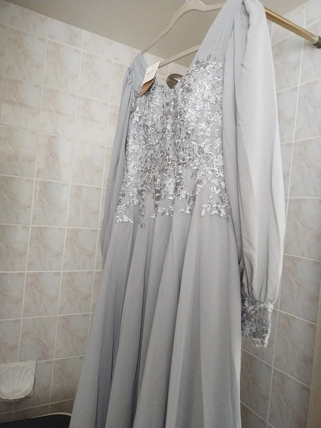 Missac A-Line V-Neck Long Sleeve Dress - photo 2