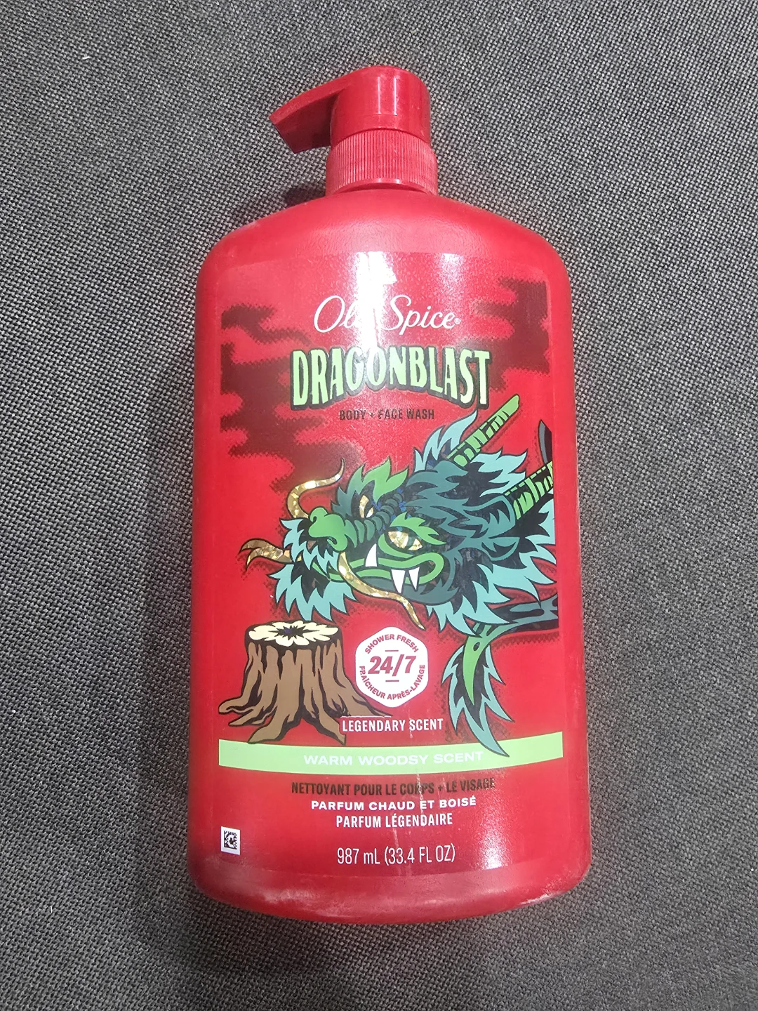 Old Spice Dragonblast Body Wash - Warm Woody Scent
