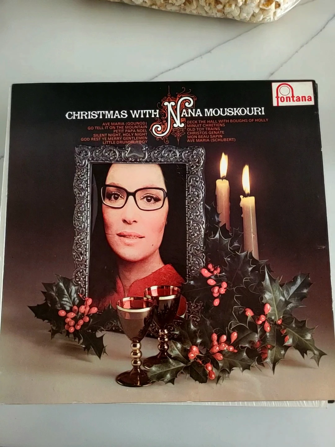 Christmas with Nana Mouskouri Vinyl Record