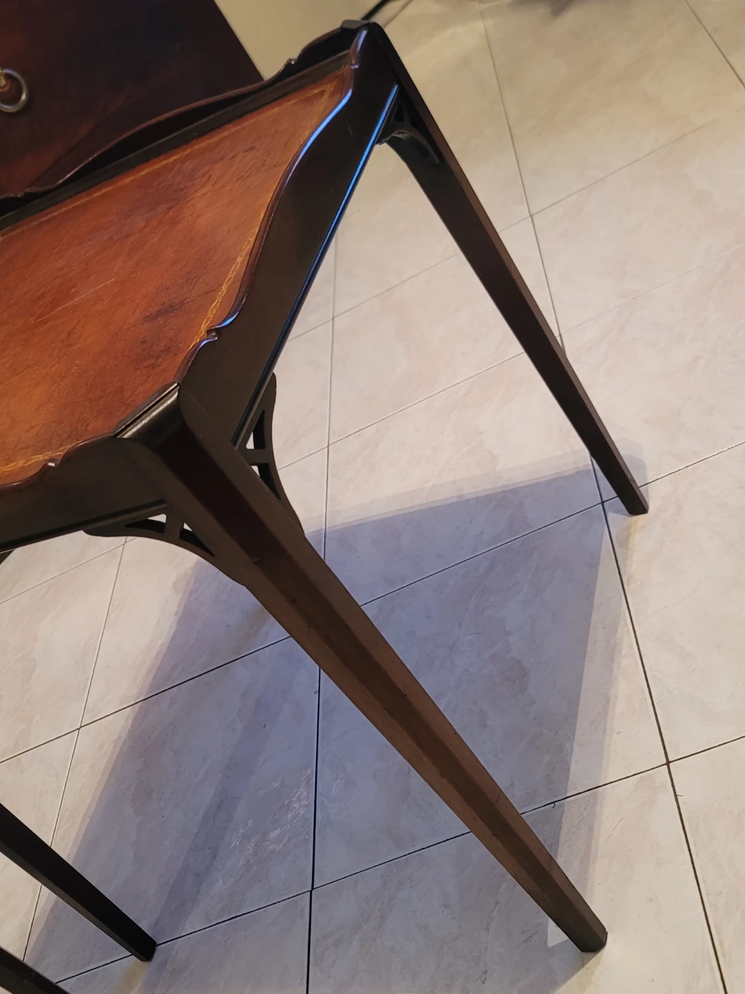 Set of 2 Vintage Wood  Side Tables - photo 3