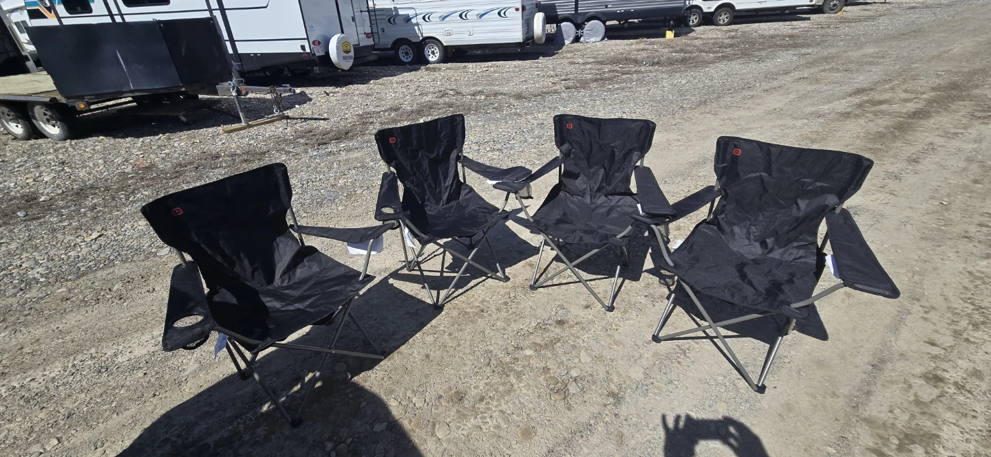 4 Camping Chairs New $35 - photo 2