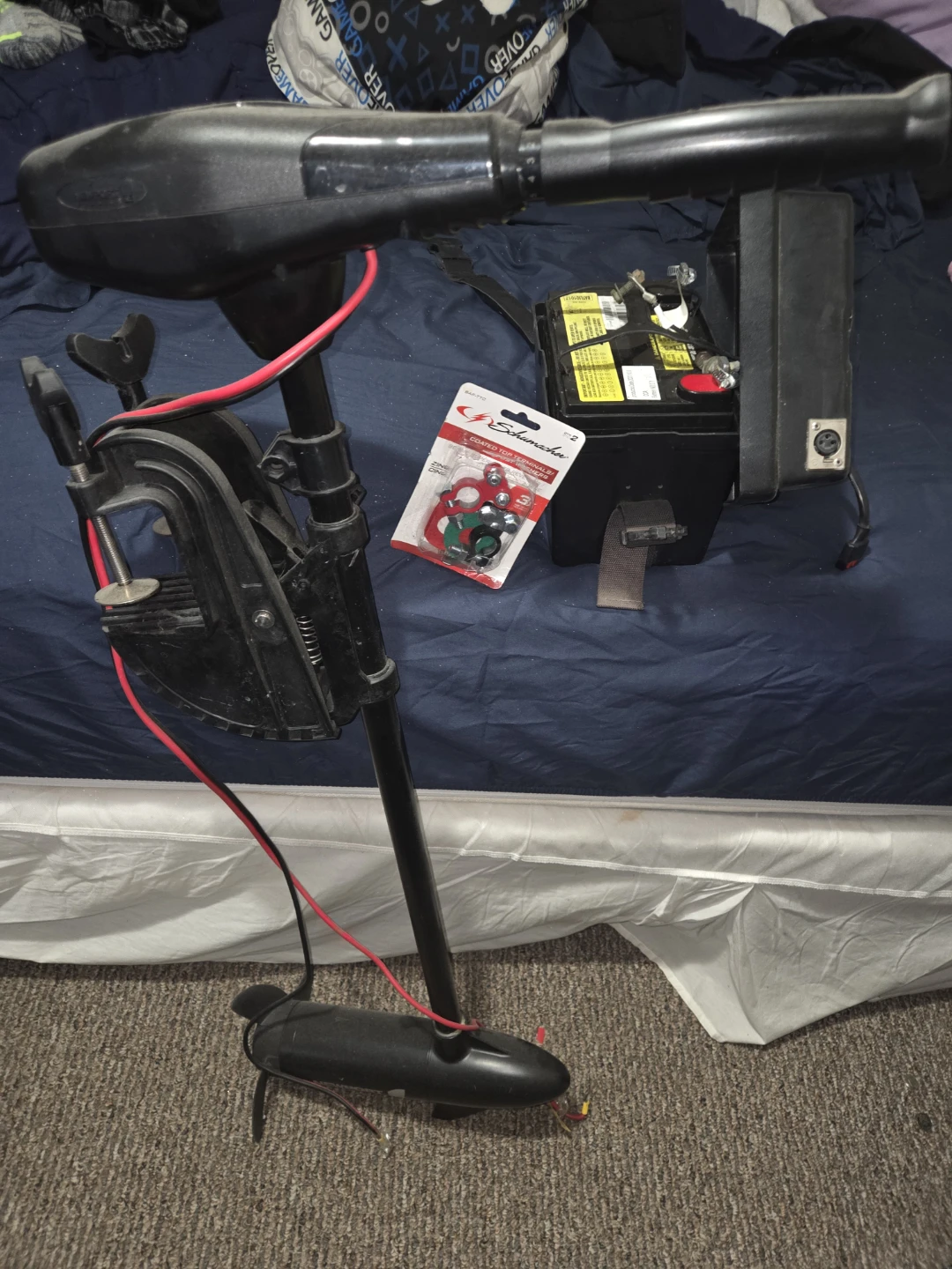 Newport Vessels 46lb Thrust Trolling Motor with Battery
