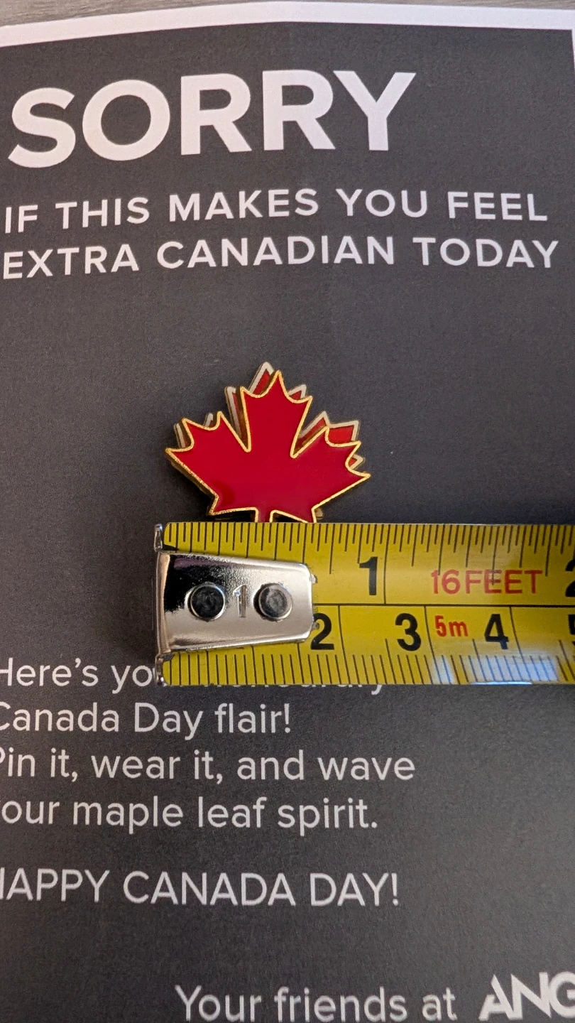 Brand New Canada Maple Leaf Pin - photo 2