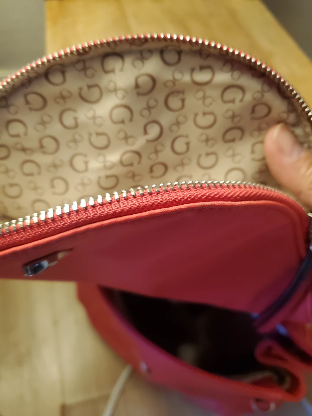Guess Red Backpack - photo 3