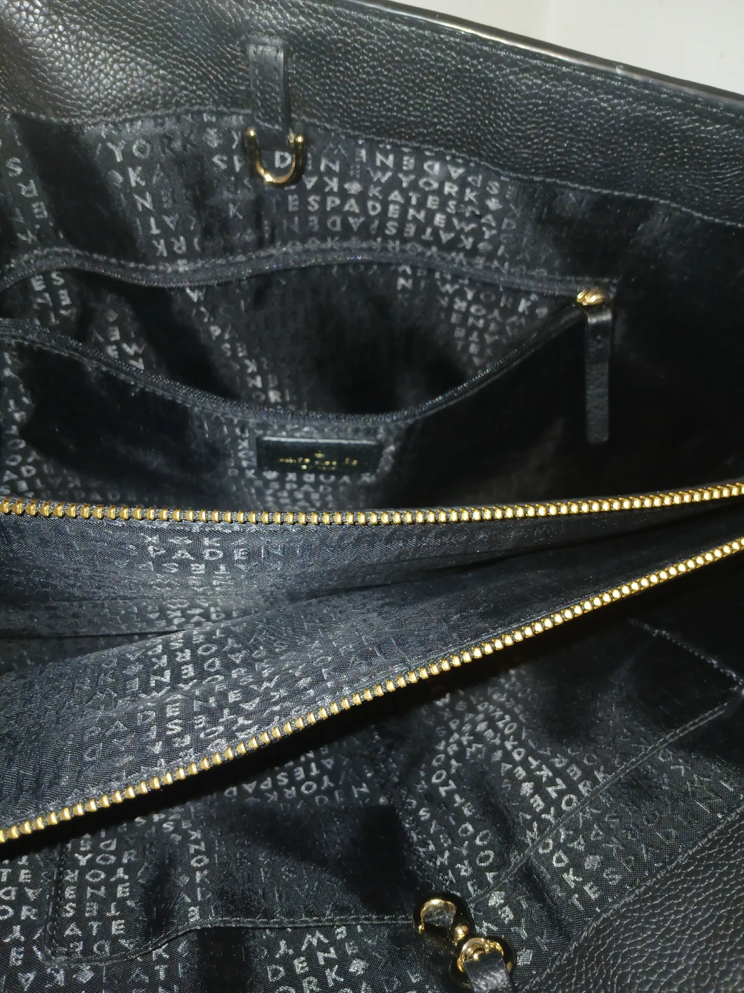 Kate Spade Black Leather Tote Bag - photo 2