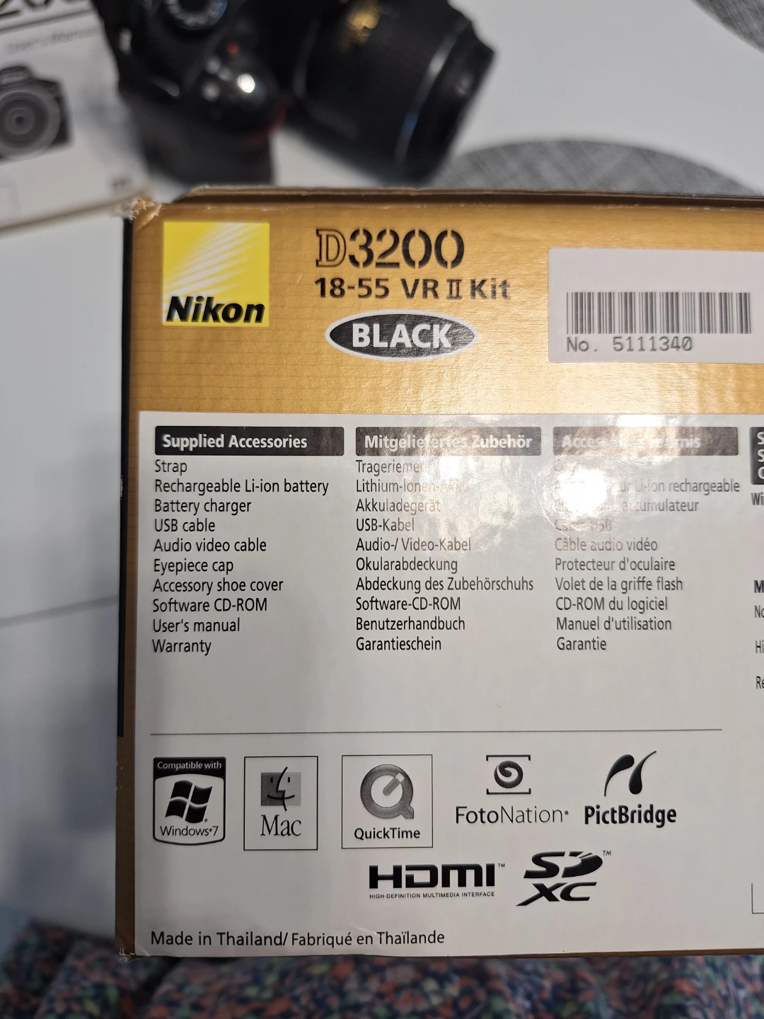 NIKON Camera D3200 - photo 2