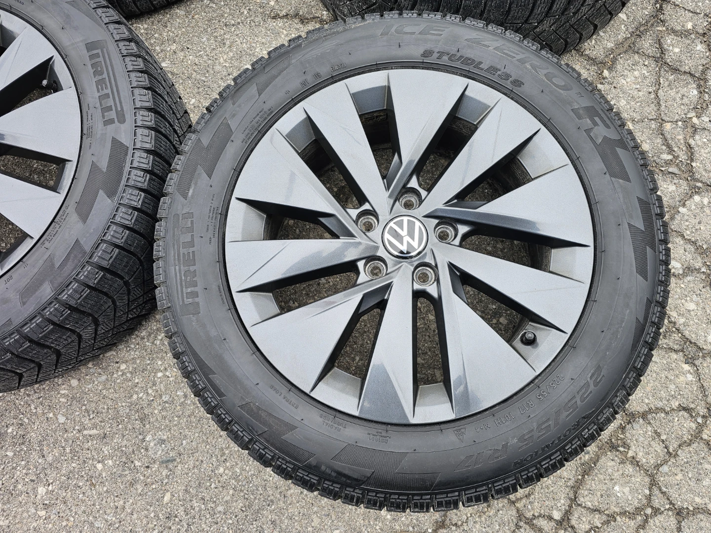 VOLKSWAGEN TAOS WINTER TIRES ON O.E.M RIMS 225/55 R17 - photo 5