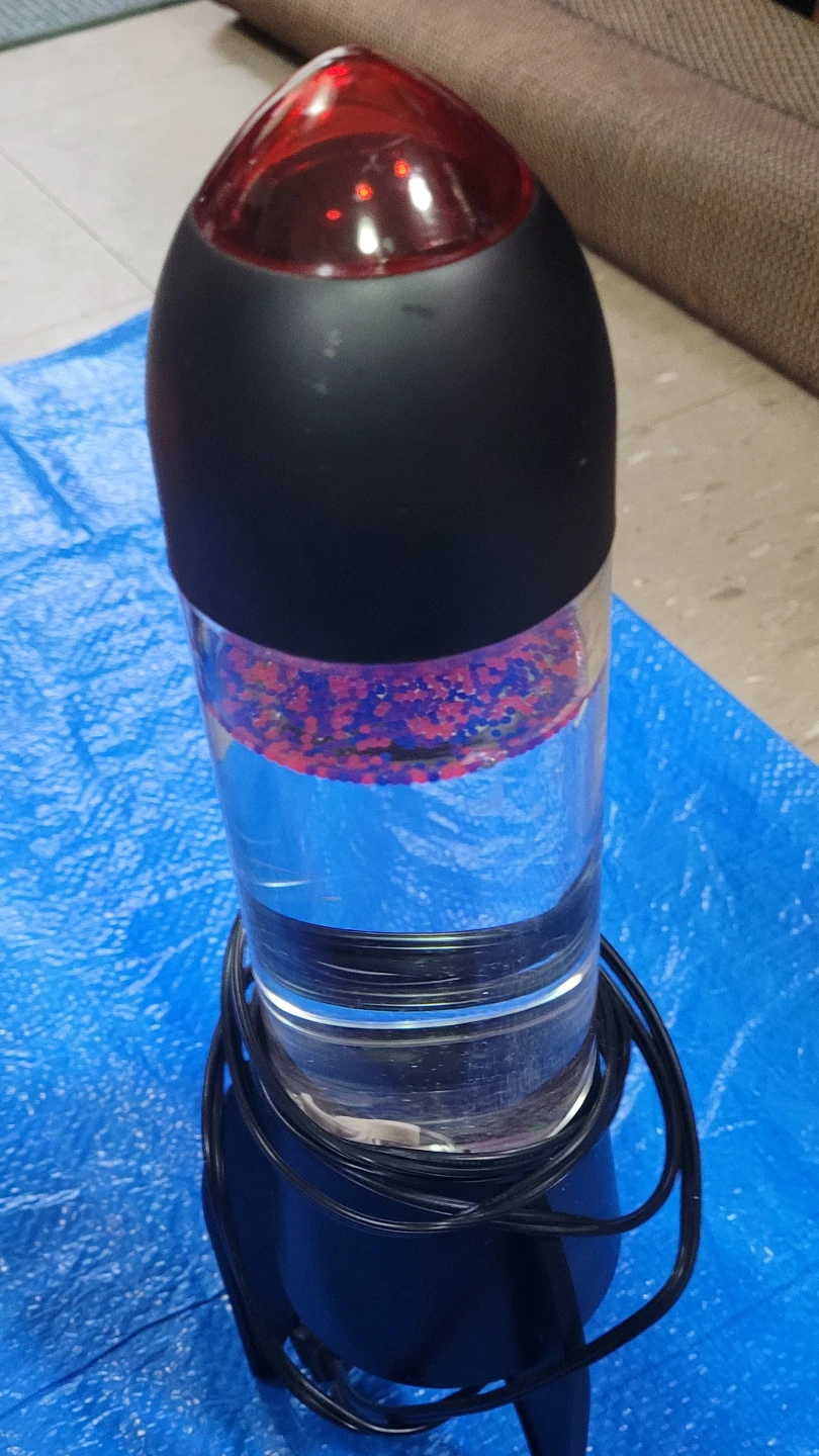 Rocket Lava Lamp