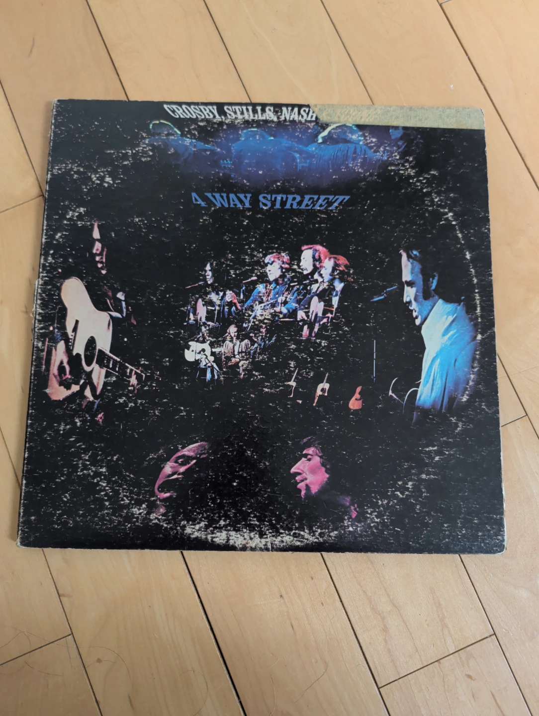 Crosby, Stills, Nash & Young - A Déjà Vu Vinyl Record