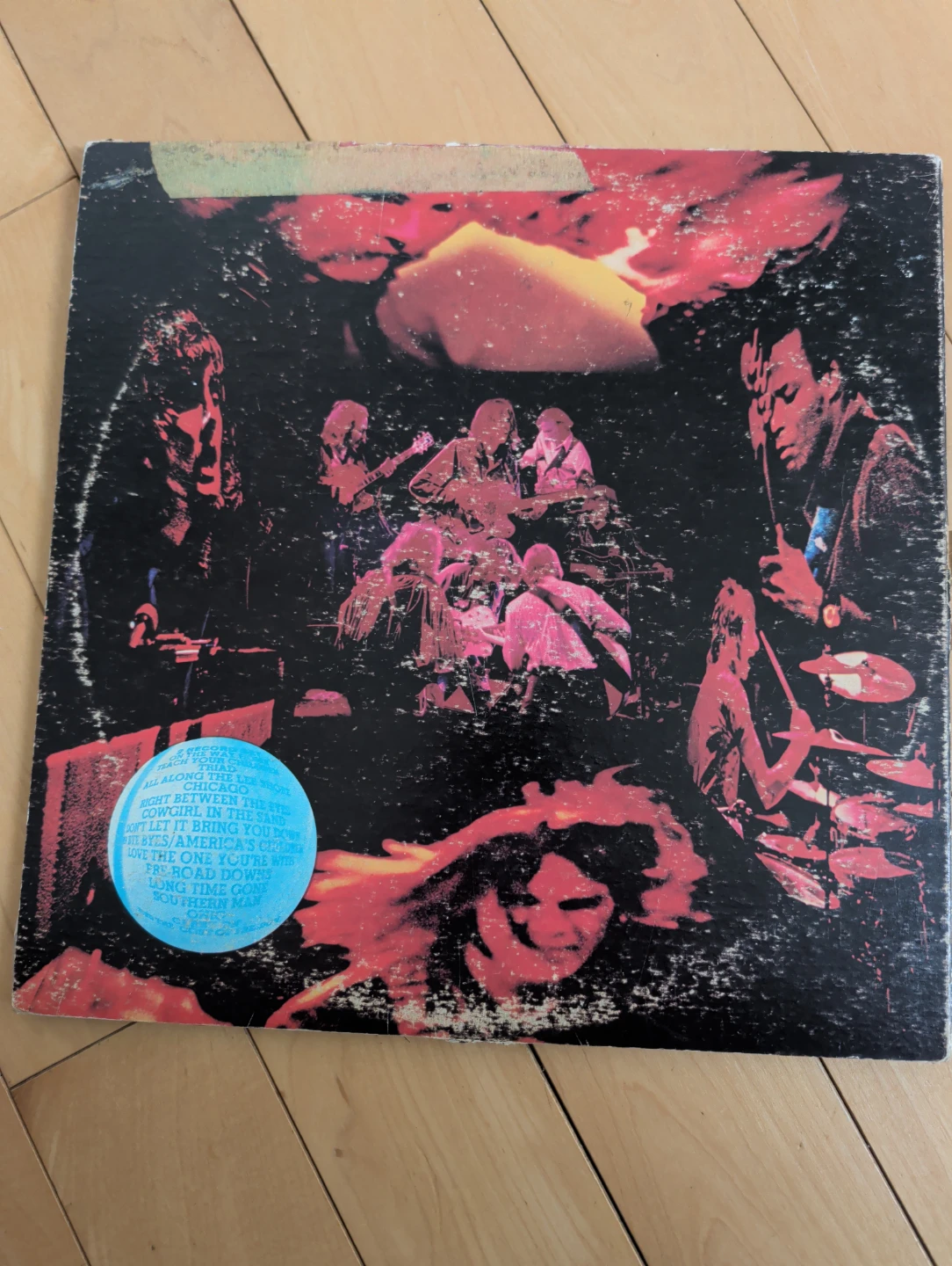 Crosby, Stills, Nash & Young - A Déjà Vu Vinyl Record - photo 2