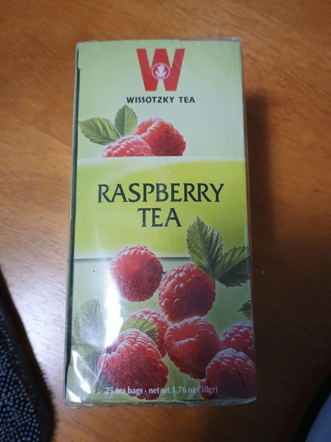 👍 Wissotzky Raspberry Tea box 25bags