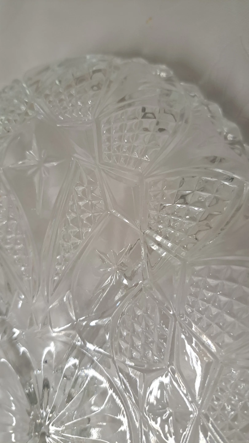Clear Glass Divided Serving Platter - photo 3