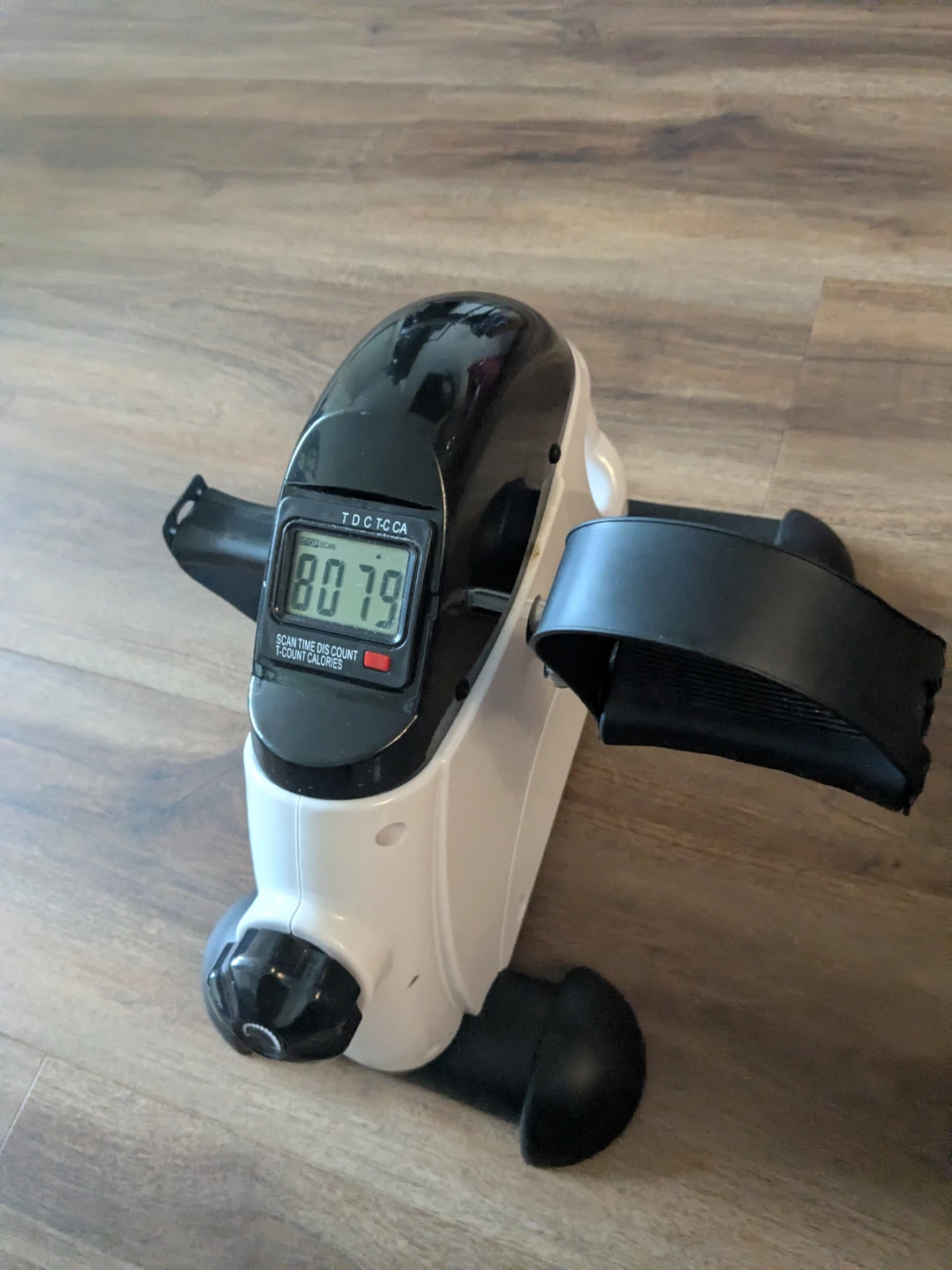 Compact Pedal Exerciser with Digital Display