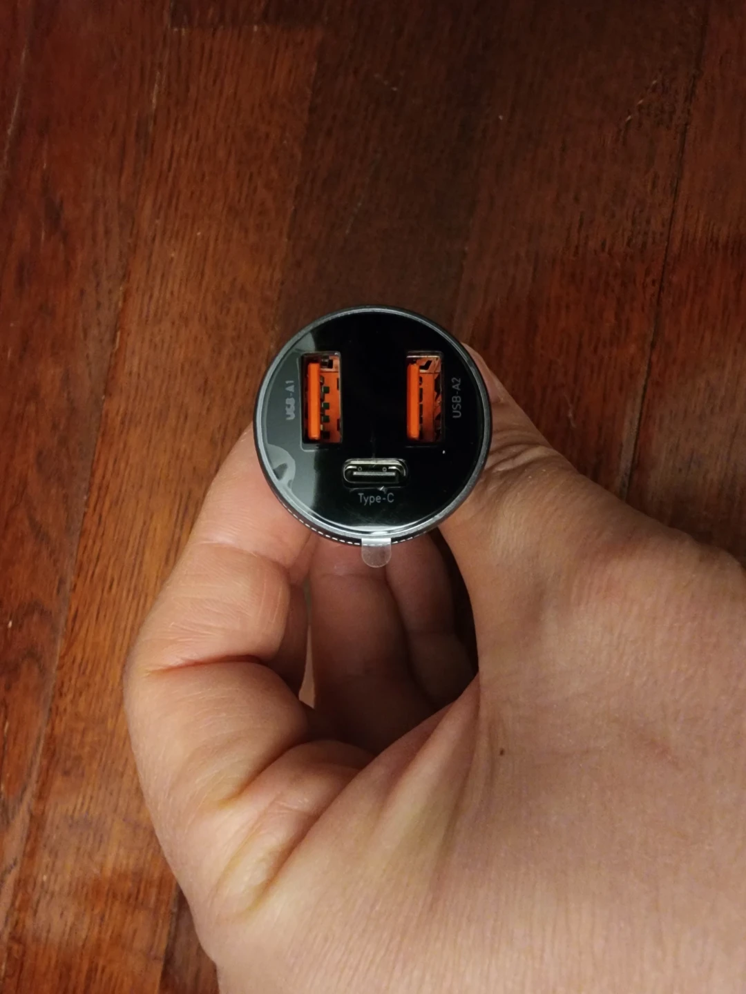Car Charger with USB-A and USB-C ports - photo 2