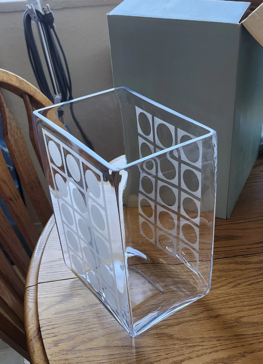 Retired PartyLite Hurricane Candle holder. - photo 3