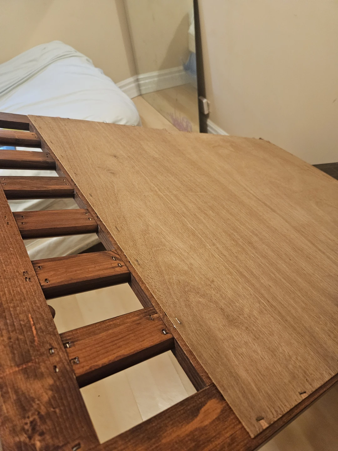 Wooden Framed Mirror - photo 4