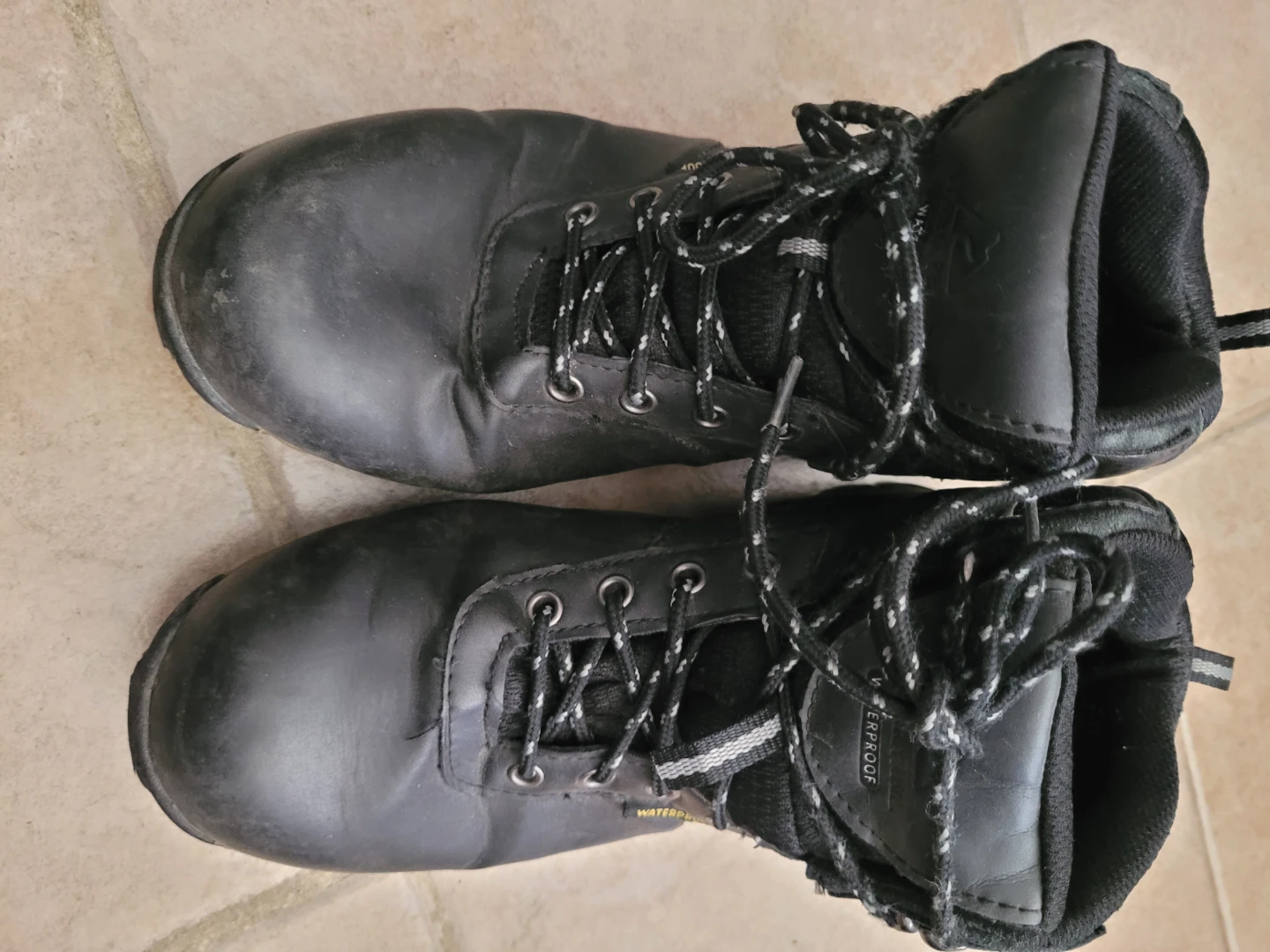 Black Hiking Boots