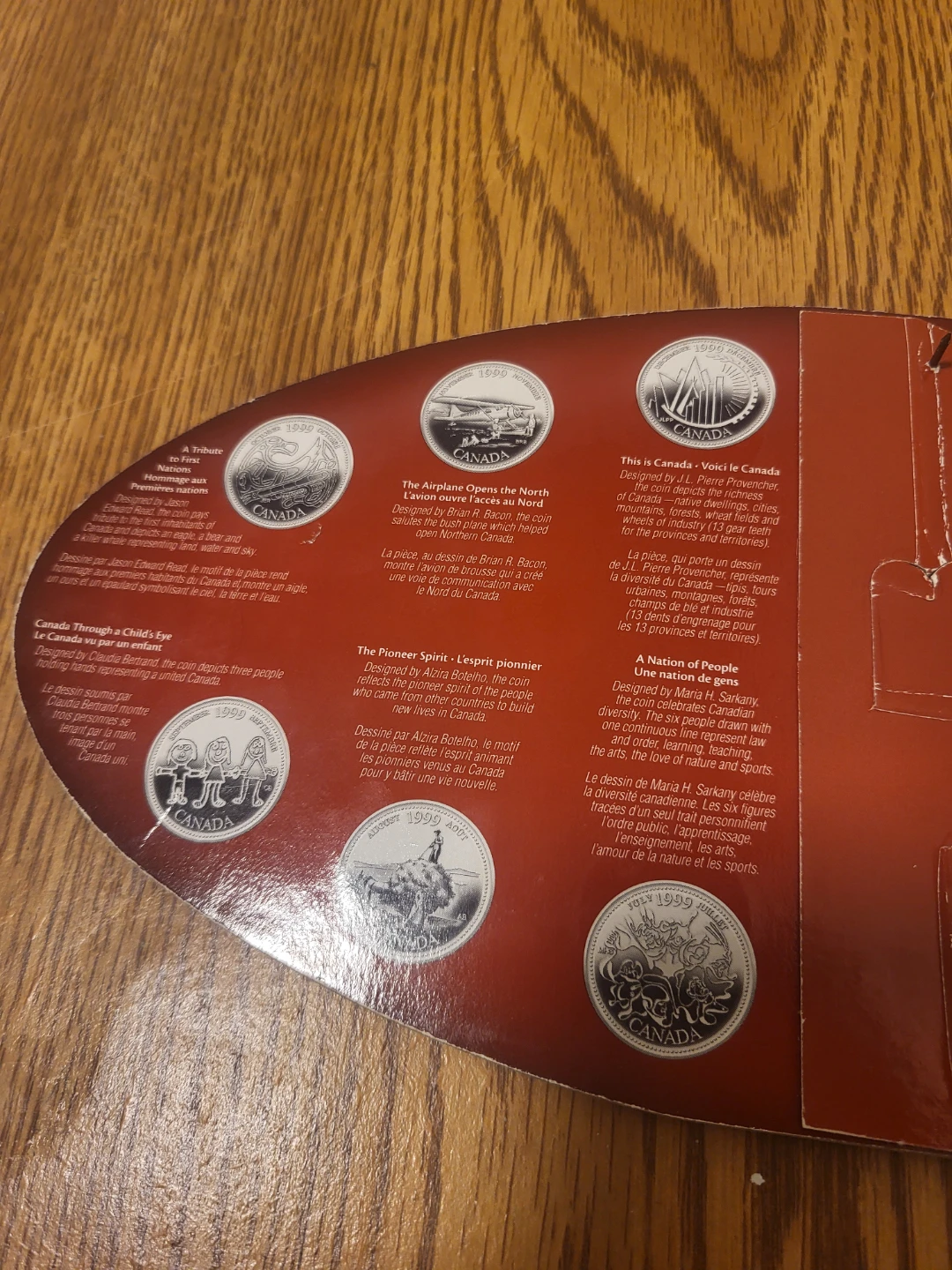 1999 Canada Millennium Quarter Set – Complete w/ Display - photo 5