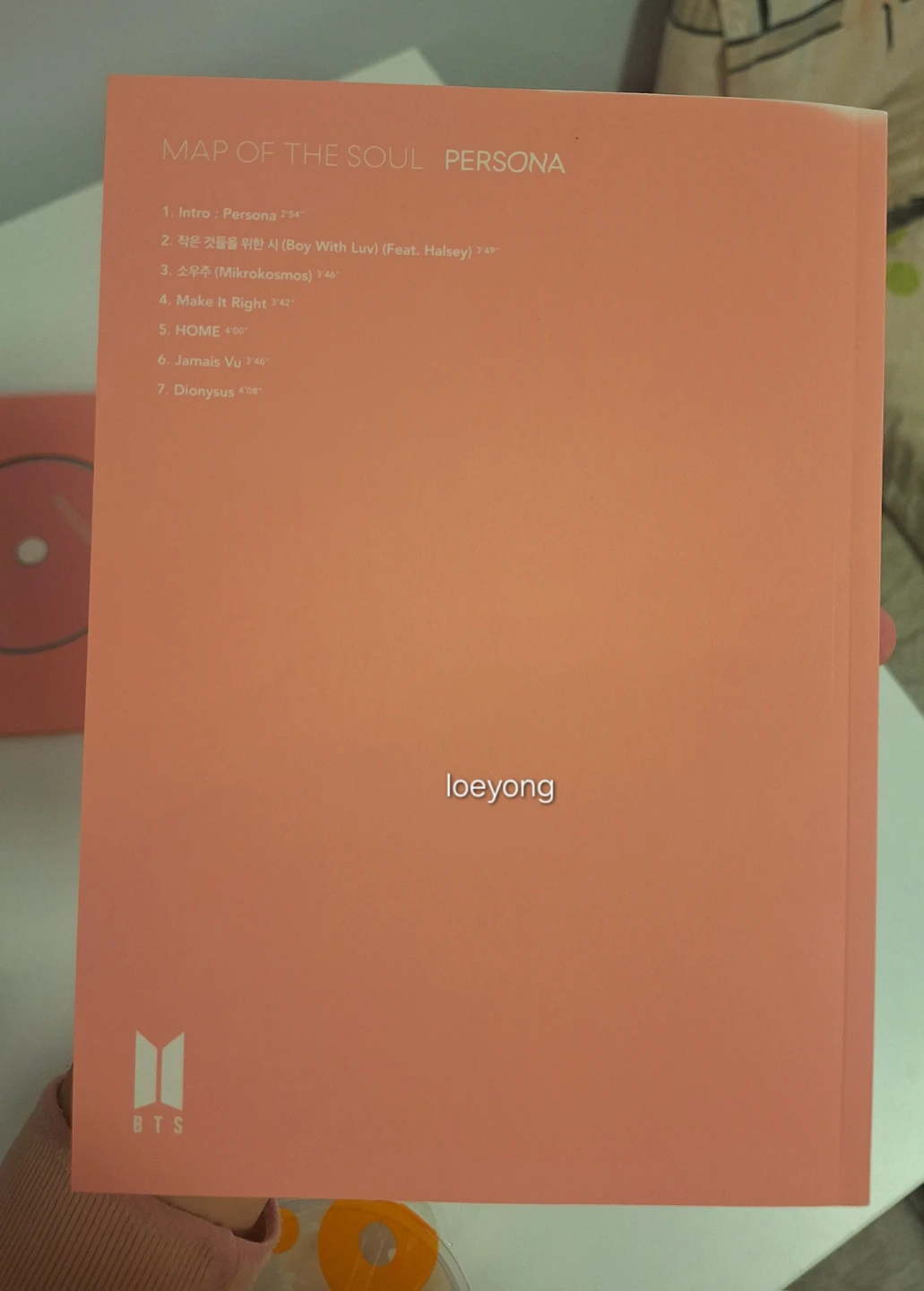BTS Map of the Soul: Persona CD Album Version 2 - photo 3