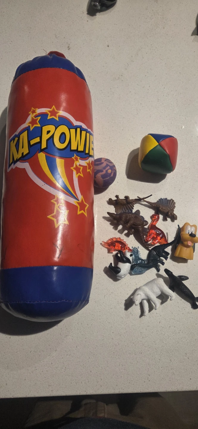 Assortment of small toys