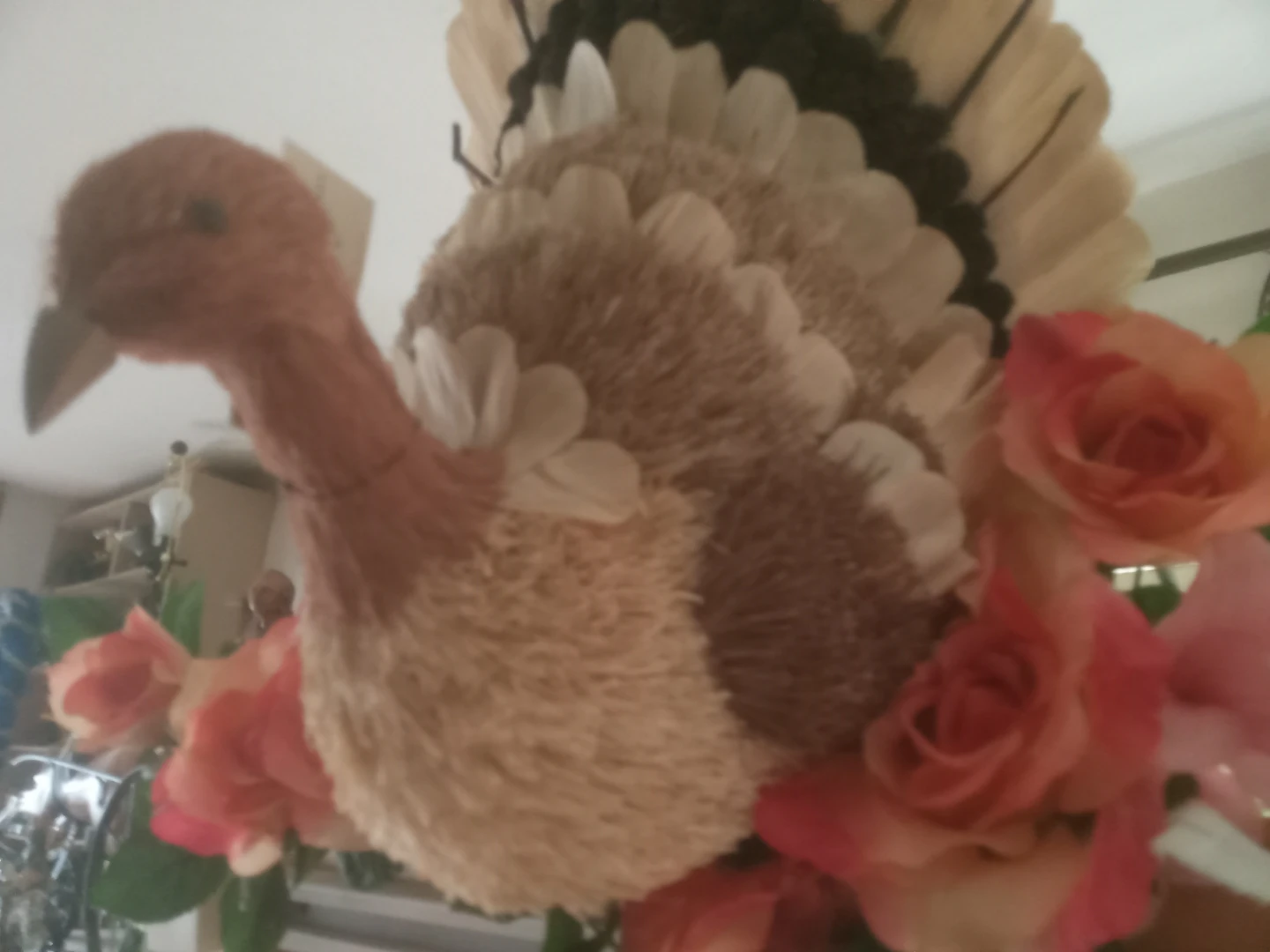 Decorative Turkey with Roses