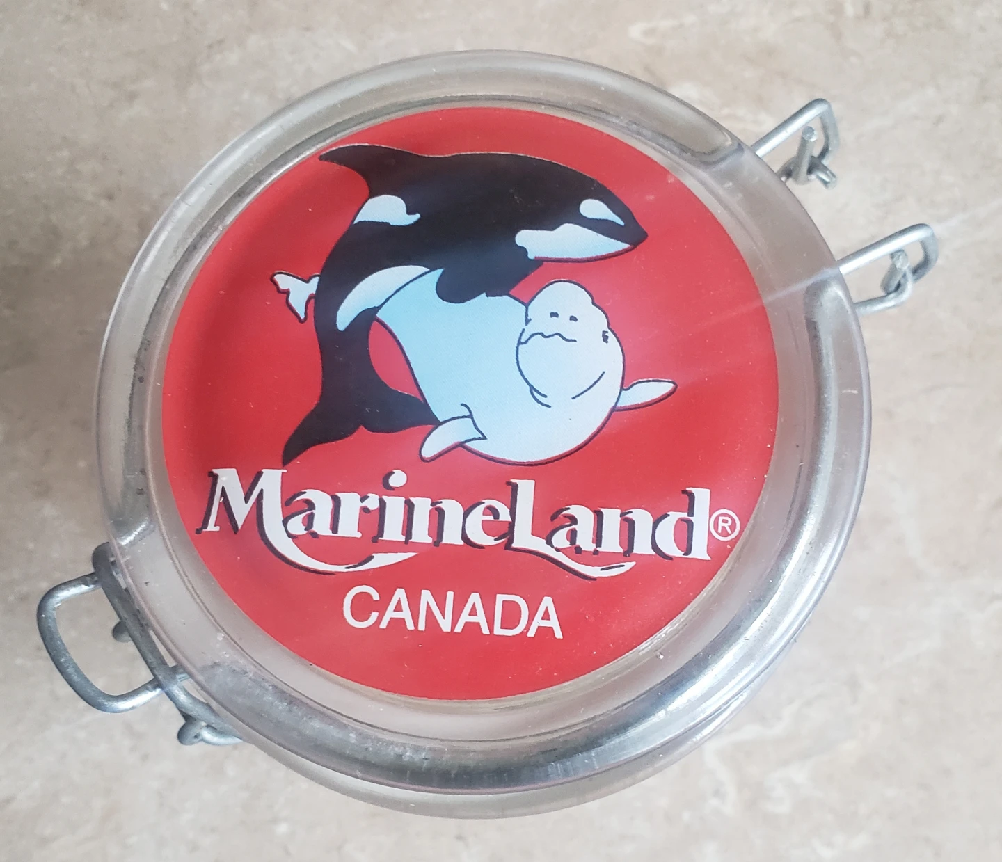 Marineland Canada Glass Jar
