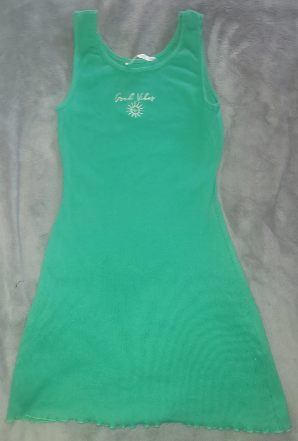 Urban kids Girls Sleeveless Dresses - Black & Green - photo 3