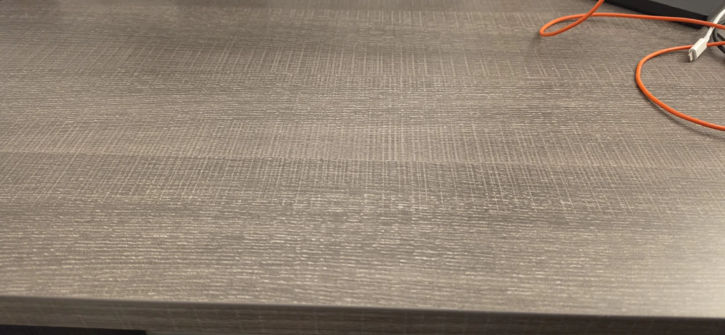 Inbox Zero Opsincs Writing Desk - Bark Grey - photo 4