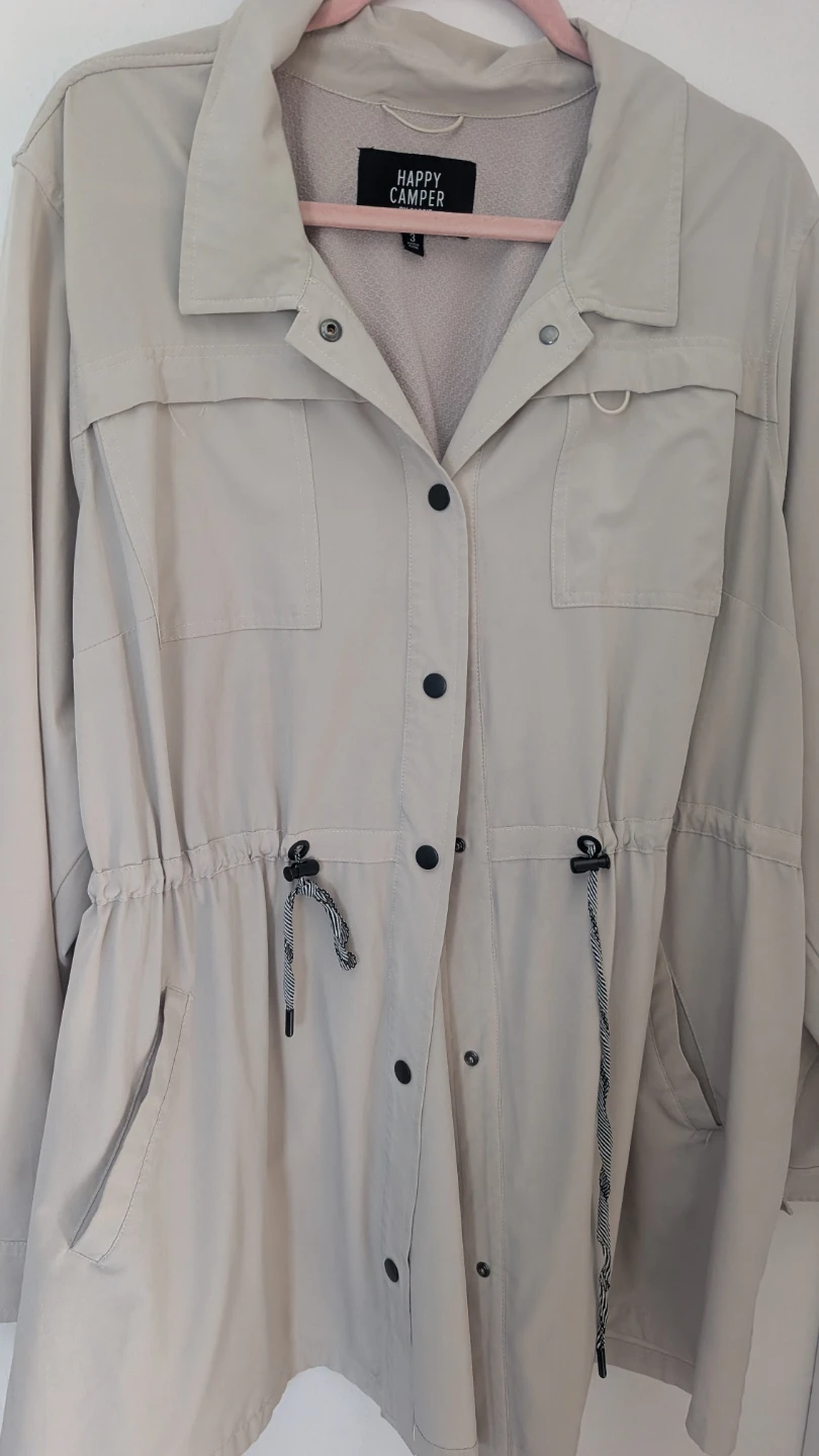 Torrid Happy Camper Beige Lightweight Jacket - photo 2
