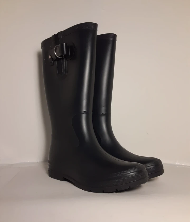 George - Women's Black Rain Boots | S: 9