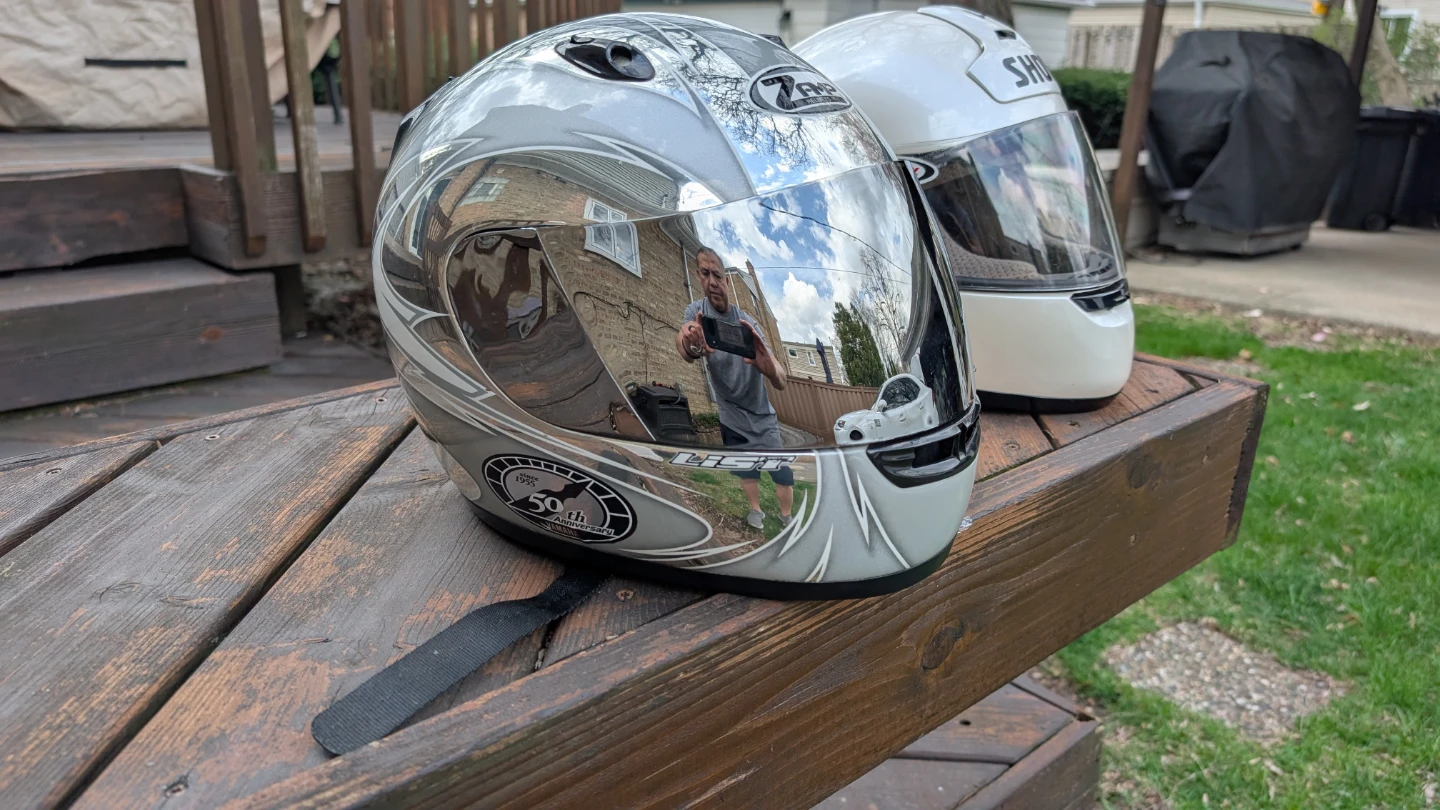 Shoei Motorcycle Helmet and Zamp Helmet - photo 3
