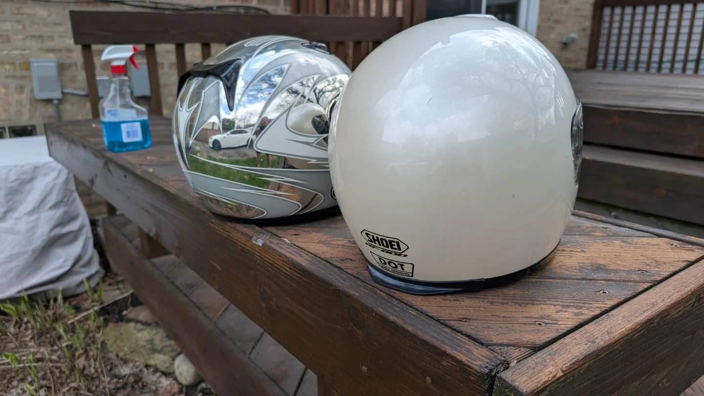 Shoei Motorcycle Helmet and Zamp Helmet - photo 5