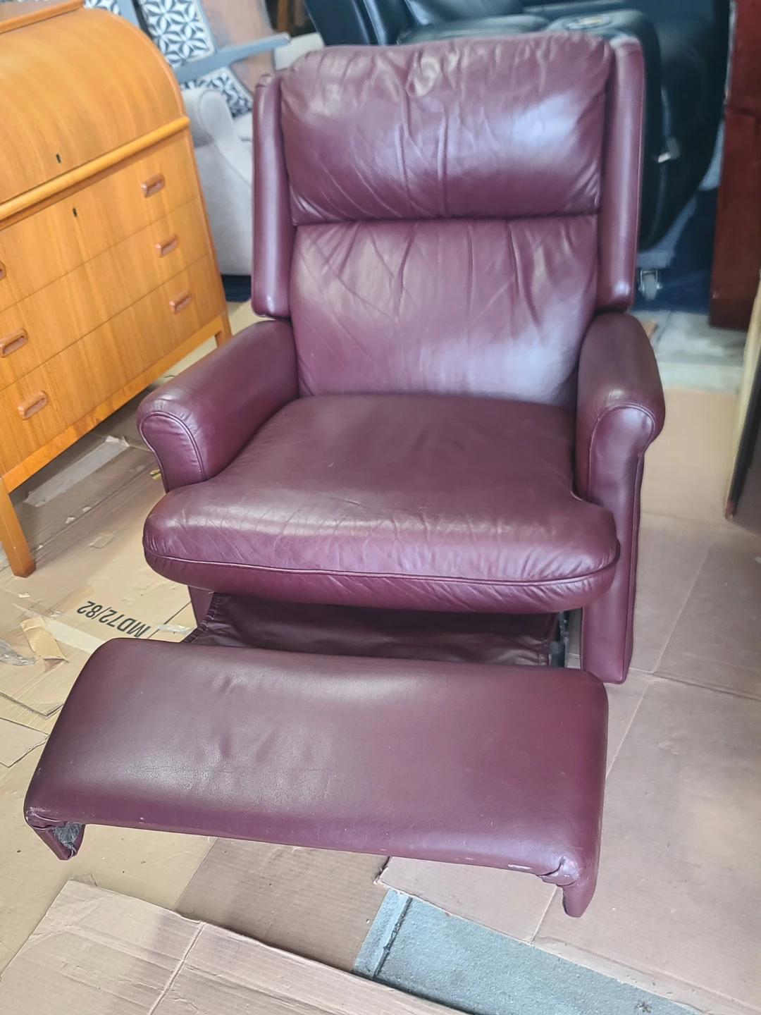 Sklar-Peppler Recliner Chair with Ottoman - photo 2