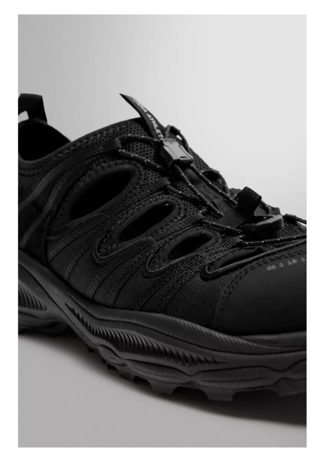 Zara  Man Athletic Black Sport Sandals - photo 5