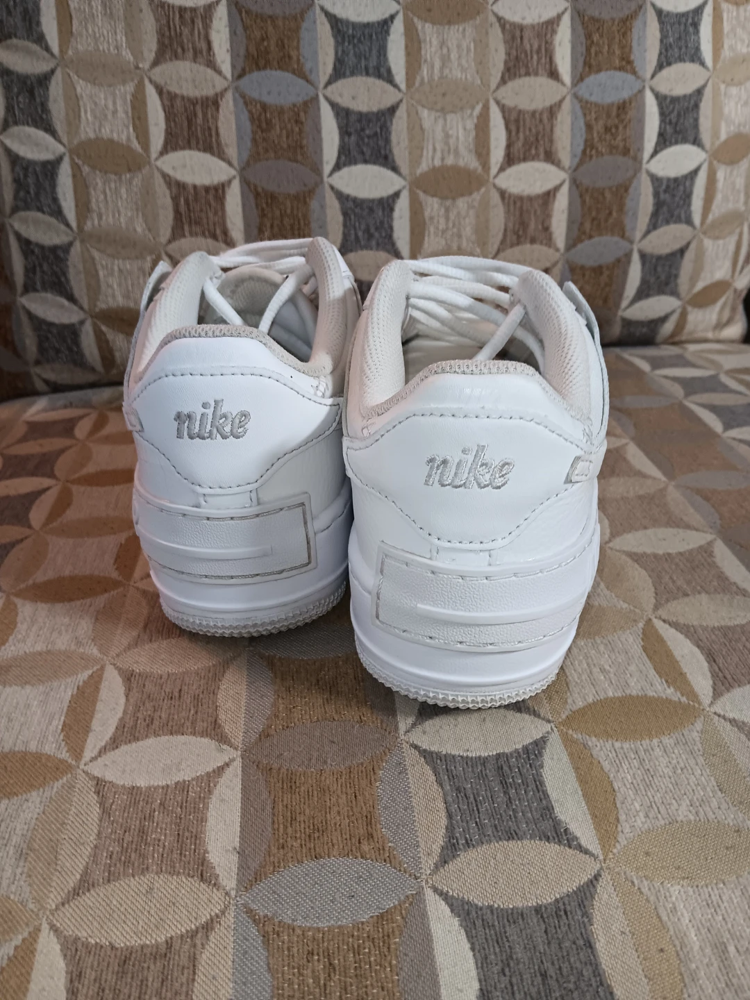 Nike Air Force 1 Shadow White Sneakers - photo 3